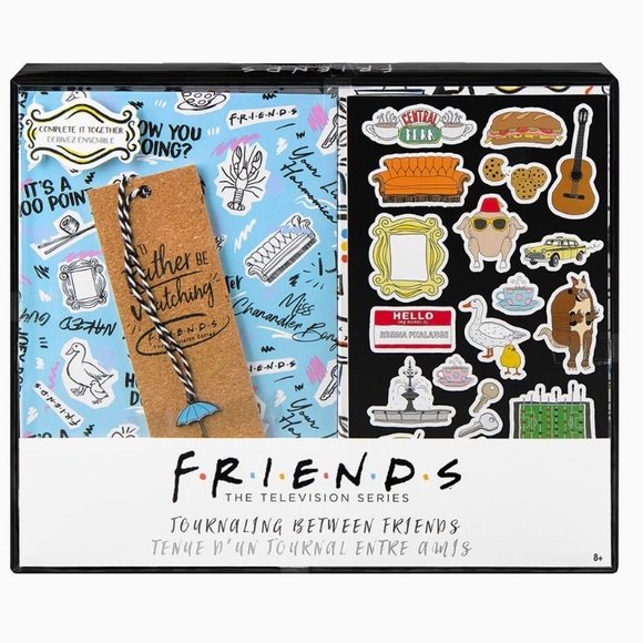 FRIENDS Journaling set- tv show television series friend themed journal - Picture 1 of 5